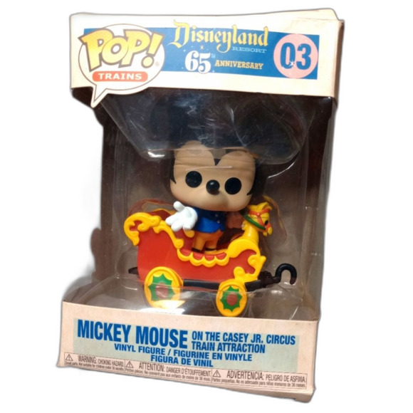 Funko Pop! Trains Disney Mickey Mouse Vinyl Figure #3 Toy Figure vintage Casey - Picture 1 of 5